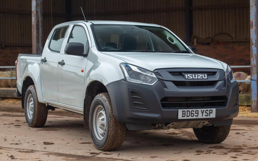 Isuzu D-Max Ultility Double Cab (UK) '2018